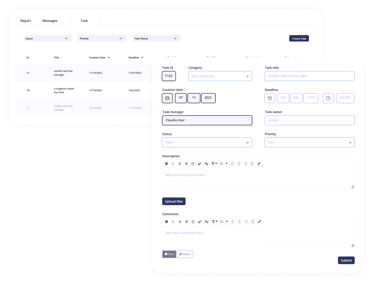 Plattform Hinweisgeberrichtlinie Managed Services