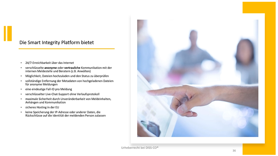 eLearning Hinweisgeberplattform